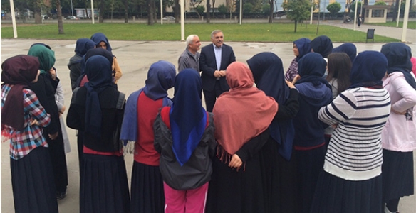 İNCİ’DEN İMAM HATİPLERE ZİYARET