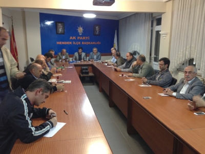 İNCİ, TEŞKİLATI BİLGİLENDİRDİ