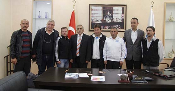 İNCİ’YE TEBRİK ZİYARETLERİ 