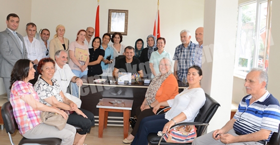 IŞIK CHP HENDEK TEŞKİLATINI ZİYARET ETTİ