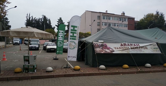 İYİLİK KERVANI ARAKAN İÇİN YOLA ÇIKIYOR