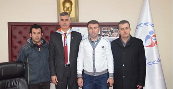 İZCİ DÜŞÜNCE GÜNÜ DOLAYISIYLA ZİYARET