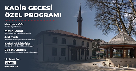 Kadir Gecesi Özel Programı
