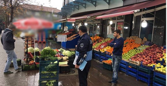 KALDIRIM İŞGALİ VE DİLENCİLERE GEÇİT YOK