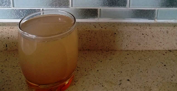 Kar Yağdı Musluklardan Çamur Aktı