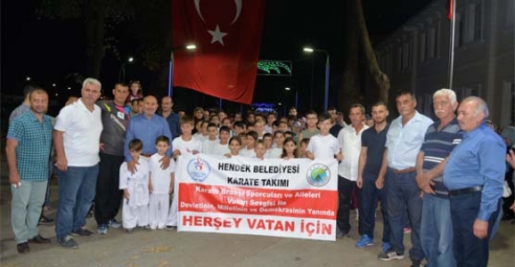 KARATECİLER ÖDÜLLENDİRİLDİ