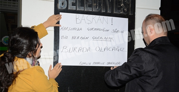 KARŞIMIZA ÇIKANA KADAR BURDAYIZ