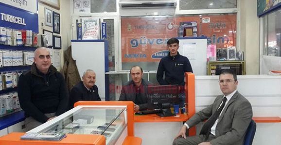 KAYMAKAM BURHAN’DAN ESNAF ZİYARETİ