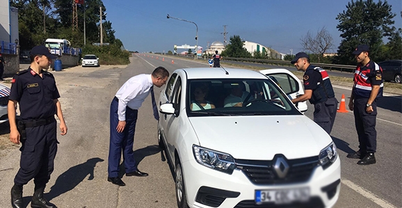 Kaymakam Trafik Uygulamalarına Katıldı