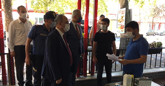 Kaymakam ve Belediye Başkanı Denetimlerde Bulundu