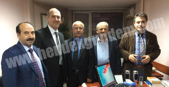 KOCAELİ MİLLİ EĞİTİM ŞUBE MÜDÜRÜ ENGİN’E HAYIRLI OLSUN ZİYARETİ