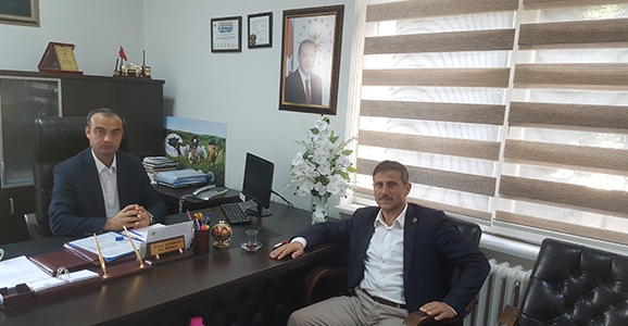 Koç’tan İlçe Tarım Müdürüne Ziyaret