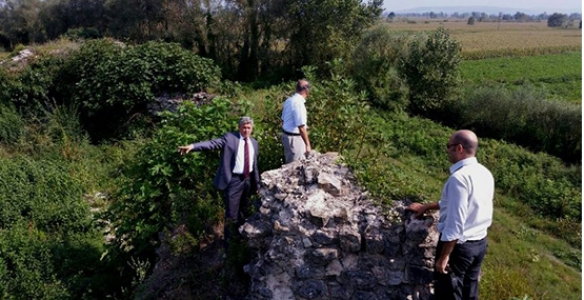 Kültür ve Turizm Müdüründen Harmantepe Kalesi İncelemesi