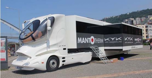 KYK YAPI KİMYASALLARIEĞİTİM TIR’I HENDEK’E GELİYOR