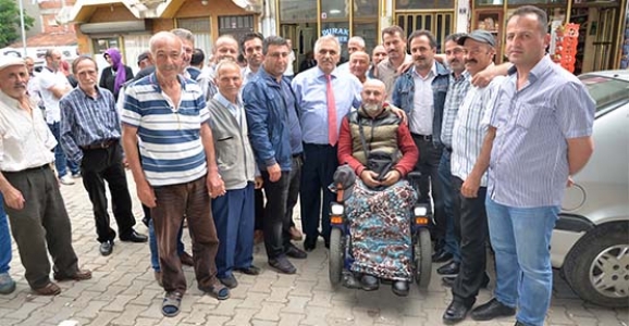 LOKUM DAĞITARAK TEŞEKKÜR EDİYOR