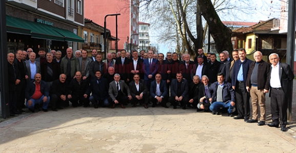 Mercan Muhtarlarla Buluştu