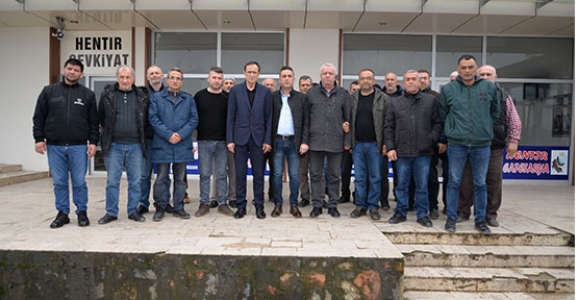 Mercan Hentır Nakliyatı Ziyaret etti