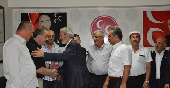 MHP HENDEK İLÇE TEŞKİLATI BAYRAMLAŞTI