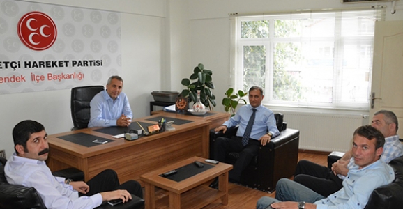 MHP HENDEK TEŞKİLATINA TAZİYE ZİYARETLERİ DEVAM EDİYOR