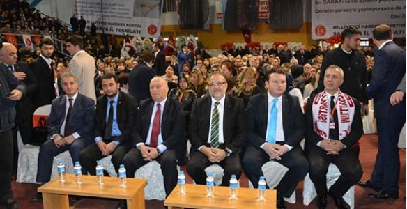 MHP İL KONGRESİNDE BÜLBÜL GÜVEN TAZELEDİ