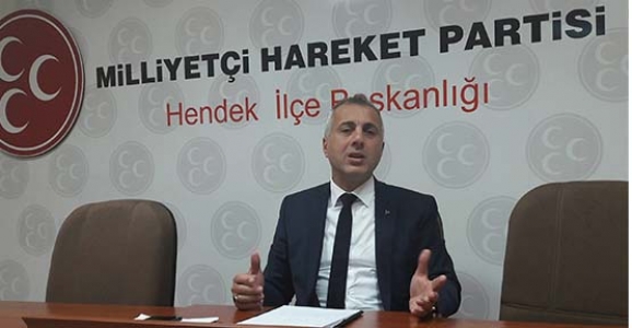 MHP İLÇE BAŞKANI BABAOĞLU’NDAN KARA CUMA ÇIKIŞI 