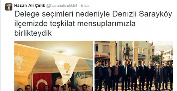 MİLLETVEKİLİ ÇELİK DENİZLİ’DE