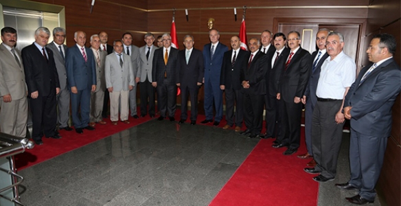 MİLLİ EĞİTİM CAMİASINDAN VALİ BÜYÜK’E VEDA ZİYARETİ