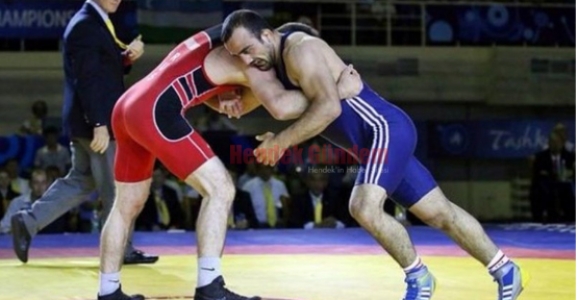 MİLLİ GÜREŞÇİ YUNUS ÖZEL HENDEK’İN GURURU OLDU