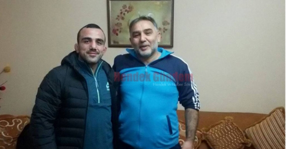 MİLLİ GÜREŞÇİ’DEN SAKAL’A GEÇMİŞ OLSUN ZİYARETİ 