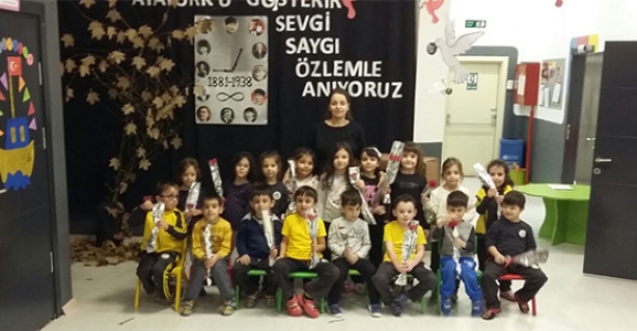 MİNİK DAHİLER ATATÜRK’Ü ANDI