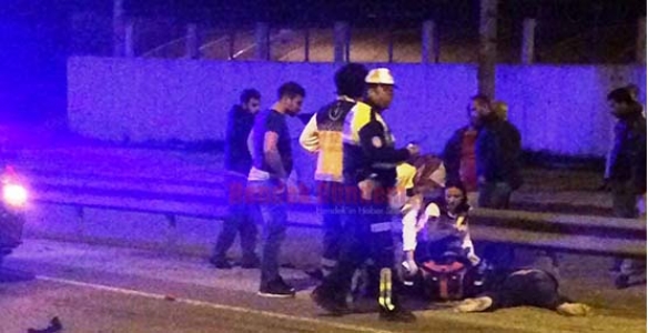 MOTORSİKLETLİ SÜRÜCÜ HAYATINI KAYBETTİ