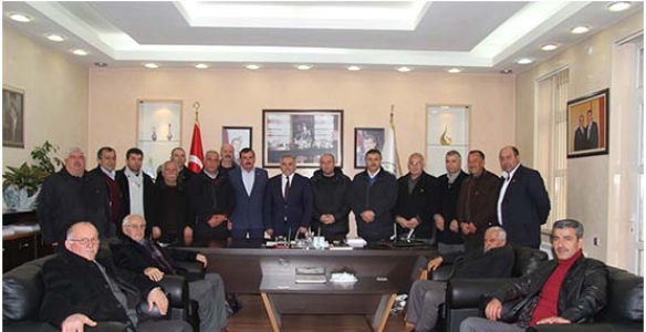 MUHTARLARDAN İNCİ’YE ZİYARET