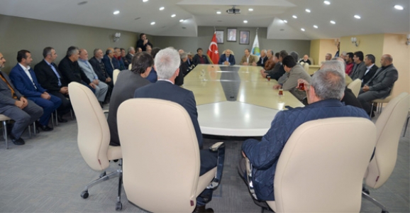 MUHTARLARDAN PÜSKÜLLÜ'YE ZİYARET