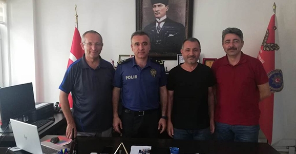 Müteşebbisler Derneğinden Emniyet Müdürüne Ziyaret