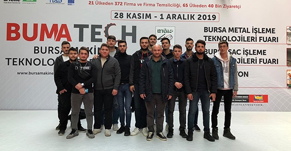 MYO Öğrencilerinden Fuar Ziyareti