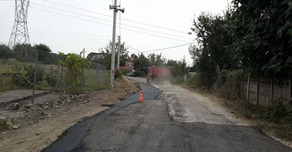 NİHAYET ASFALTLANDI