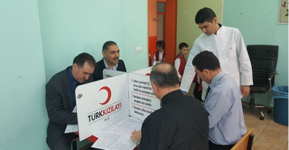 NOKSEL İLKOKULUNDAN KAN BAĞIŞI