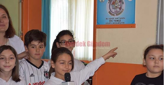 NOKSEL İLKOKULUNDAN TEMİZLİK PROJESİ