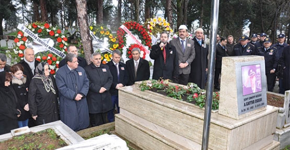 OKKAN KABRİ BAŞINDA ANILDI