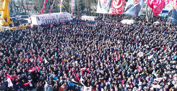 On Binlerce Hendekli’den Başkan Turgut Tezahüratı
