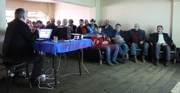 ORMAN İŞÇİLERİ BİLİNÇLENİYOR