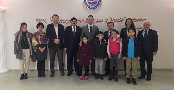 ÖZEL ÇOCUKLARDAN KAYMAKAMA ZİYARET
