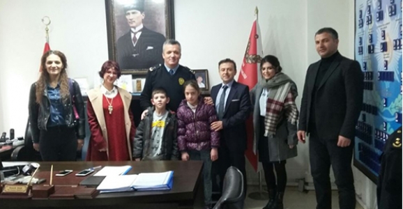 ÖZEL EĞİTİMDEN EMNİYET MÜDÜRÜNE ZİYARET