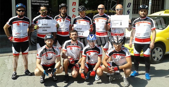 PEDALLAR SOMA İÇİN ÇEVRİLDİ