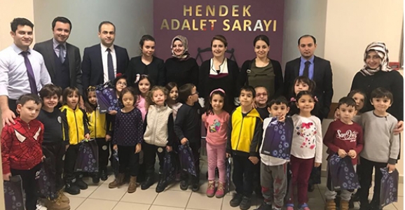 PIRILTI ANAOKULU ADLİYE’Yİ GEZDİ