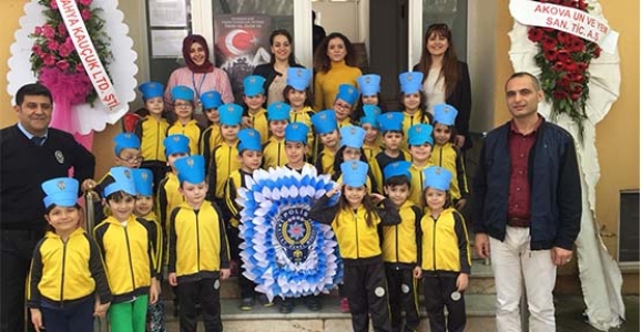 PIRILTI ANAOKULU ÖĞRENCİLERİ EMNİYETİ GEZDİ