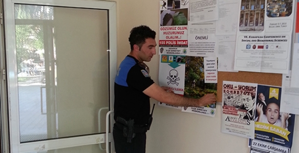 POLİS’TEN AFİŞLİ UYARI