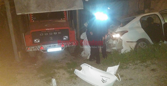 POLİSTEN KAÇTI BAHÇEYE UÇTU