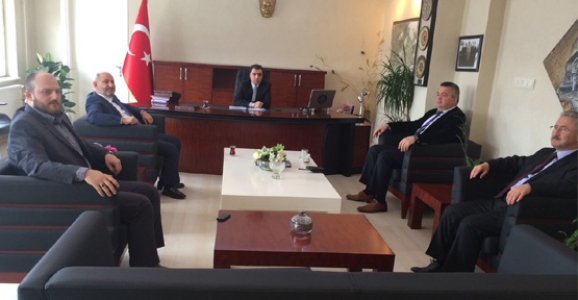  PÜSKÜLLÜ KAYMAKAM YILDIZ'I ZİYARET ETTİ