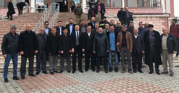 PÜSKÜLLÜ MAHALLE ZİYARETLERİNE DEVAM EDİYOR